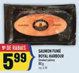 Marché Adonis SAUMON FUMÉ ROYAL HARBOUR | ROYAL HARBOUR SMOKED SALMON offer