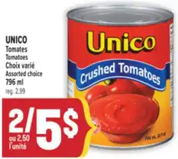 Marché Adonis UNICO TOMATES | UNICO TOMATOES offer