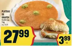 Marché Adonis PLATEAU DE KNAFEH | KNAFEH TRAY offer