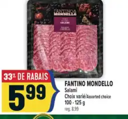 Marché Adonis FANTINO MONDELLO Salami offer