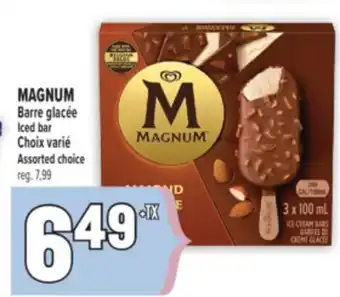Marché Adonis MAGNUM Barre glacée | Iced bar offer