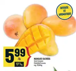 Marché Adonis MANGUES SUCRÉES | SWEET MANGOES offer