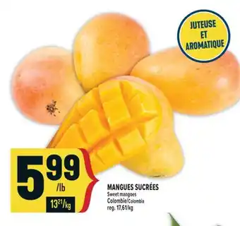 Marché Adonis MANGUES SUCRÉES | SWEET MANGOES offer