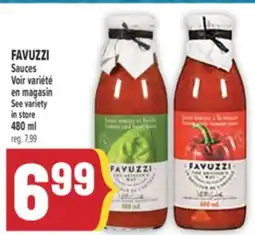 Marché Adonis FAVUZZI Sauces offer