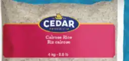Marché Adonis CEDAR RIZ CALROSE | CEDAR CALROSE RICE offer