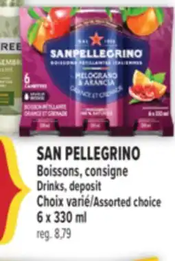Marché Adonis SAN PELLEGRINO BOISSONS | SAN PELLEGRINO DRINKS offer