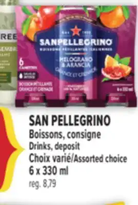 Marché Adonis SAN PELLEGRINO BOISSONS | SAN PELLEGRINO DRINKS offer