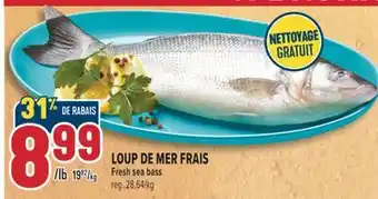 Marché Adonis LOUP DE MER FRAIS | FRESH SEA BASS offer