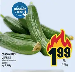 Marché Adonis CONCOMBRES LIBANAIS | LEBANESE CUCUMBERS offer