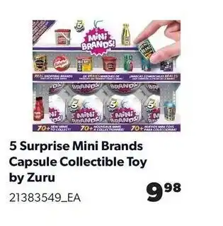 Real Canadian Superstore 5 Surprise mini brands capsule collectible toy by zuru offer