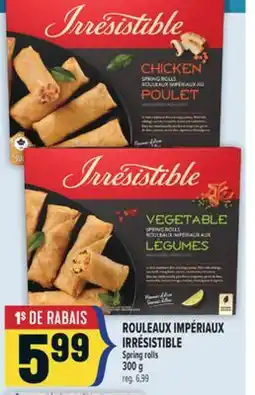 Marché Adonis ROULEAUX IMPÉRIAUX IRRÉSISTIBLE | IRRÉSISTIBLE SPRING ROLLS offer