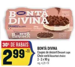 Marché Adonis BONTÀ DIVINA Coupes de dessert | Dessert cups offer