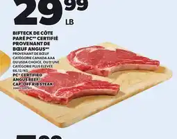 Provigo BIFTECK DE CÔTE PARÉ PC PROVENANT DE BŒUF ANGUS offer