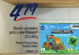 Provigo PILLSBURY READY TO BAKE SEASONAL COOKIES, 257 à 454 g offer