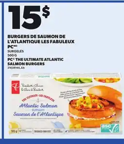 Provigo BURGERS DE SAUMON DE L'ATLANTIQUE LES FABULEUX PC, 500 G offer