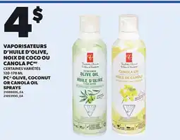 Provigo PC OLIVE, COCONUT OR CANOLA OIL, 120-170 ML offer