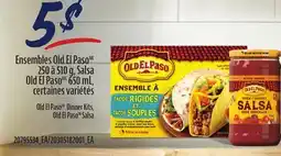 Provigo ENSEMBLES OLD EL PASO 250 À 510 G, SALSA OLD EL PASO 650 ML offer
