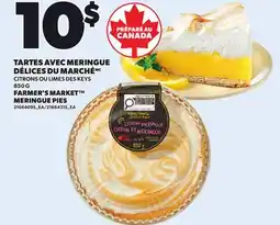 Provigo FARMER'S MARKET MERINGUE PIES, 850 G offer