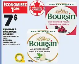 Provigo BOURSIN SOFT CHEESE offer