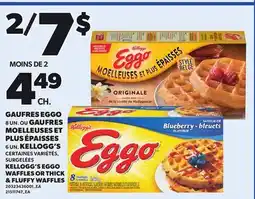 Provigo KELLOGG'S EGGO WAFFLES 8 UN. OR THICK & FLUFFY WAFFLES 6 UN offer