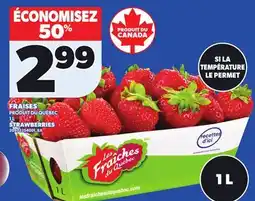 Provigo STRAWBERRIES, 1 L offer