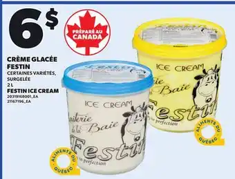 Provigo FESTIN ICE CREAM, 2 L offer