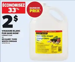 Provigo VINAIGRE BLANC PUR SANS NOM , 4 L offer