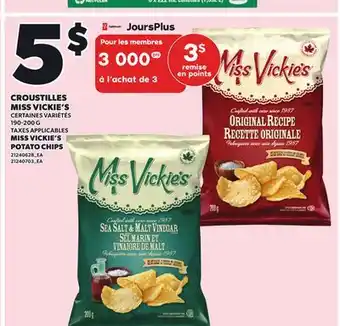 Provigo CROUSTILLES MISS VICKIE'S, 190-200 G offer