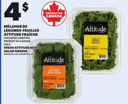 Provigo MÉLANGE DE LÉGUMES-FEUILLES ATTITUDE FRAÎCHE, 142 G offer