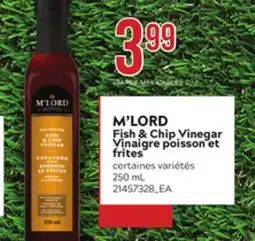 Provigo M'LORD FISH & CHIP VINEGAR, 250 ML offer