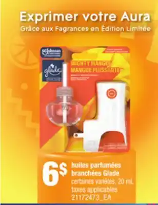Provigo HUILES PARFUMÉES BRANCHÉES GLADE, 20 mL offer