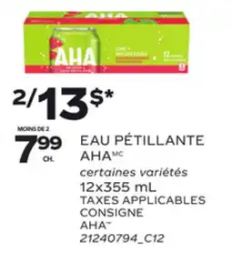 Provigo AHA , 12x355 mL offer