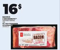 Provigo PC OLD-FASHIONED STYLE BACON, 1 KG offer
