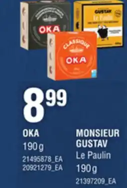 Provigo OKA, 190 G, MONSIEUR GUSTAV LE PAULIN, 190 G offer
