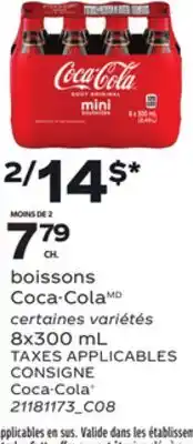 Provigo BOISSONS COCA-COLA offer