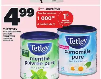 Provigo TETLEY TEA, 20/24 UN offer