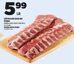 Provigo PORK BACK RIBS offer