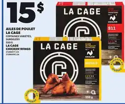 Provigo AILES DE POULET LA CAGE, 550 G offer