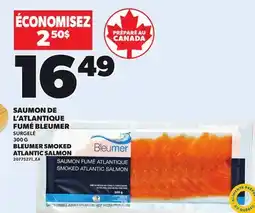 Provigo SAUMON DE L'ATLANTIQUE FUMÉ BLEUMER, 300 G offer