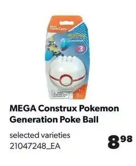 Real Canadian Superstore MEGA construx pokemon generation poke ball offer