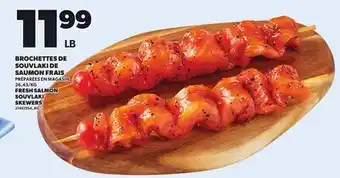 Provigo FRESH SALMON SOUVLAKI SKEWERS offer