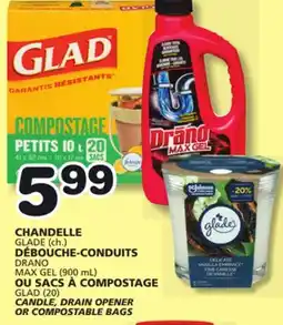 Marches Tradition CANDLE, DRAIN OPENER OR COMPOSTABLE BAGS offer