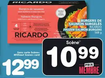 Marches Tradition RICARDO FROZEN SALMON BURGERS offer