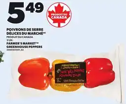 Provigo FARMER'S MARKET GREENHOUSE PEPPERS, 3 UN offer