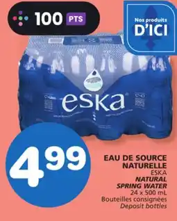 Marches Tradition NATURAL SPRING WATER offer