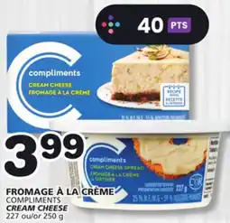 Marches Tradition COMPLIMENTS CREAM CHEESE offer