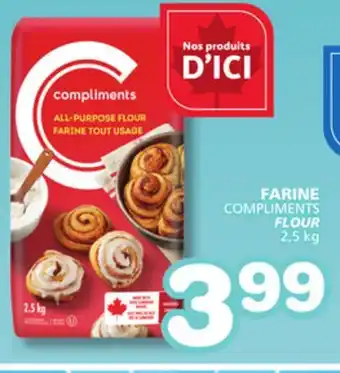 Marches Tradition COMPLIMENTS FLOUR offer