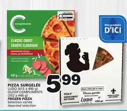Marches Tradition LUDO (415 to 490 g) OR COMPLIMENTS (352 to 446 g) FROZEN PIZZA offer
