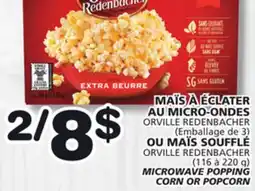 Marches Tradition ORVILLE REDENBACHER MICROWAVE POPPING CORN OR POPCORN offer