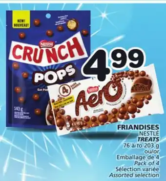 Marches Tradition NESTLÉ TREATS offer